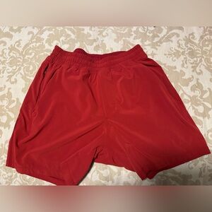 Men’s Lululemon Pace Breaker 5” Short XS, Red